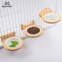 New Cage Wall Bowl Cat Bowl Pet Cat Bowls Pet Supplies Ceramic Bowl bowls Free to adjust the new