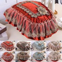Square round rice cooker cover cloth dustproof European style lace rice cooker multi-purpose fabric pressure cooker universal cover towel