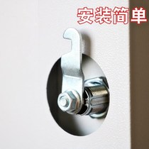 Locker lock head Cabinet door lock core Dressing room tin Household external key type iron cabinet lock with lockman