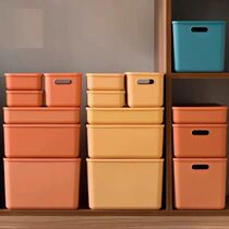 Storage box Desktop Debris Snacks Storage Hamper Plastic Cosmetics Home Finishing Box Dorm Kitchen Storage Box
