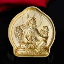 Buddhist Decoration Lotus Peanuts Great-Wipe Molds Brass Handiwork Clay Rub of the Buddha Statue to the Collection Gift Hem