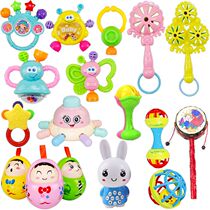 Baby Toys 3-6-12 Months Newborns Hand Bell Bell Tumbler No Tumblers Storyphone Baby Teaches Puzzle Toys Early