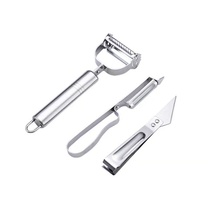 Multi-purpose textile factory shop peeler three-piece set selection Our peeler is suitable for all kinds of fruits and vegetables like