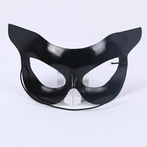 Halloween black mask children adult child mask Cat Girl half face mask dance performance mask