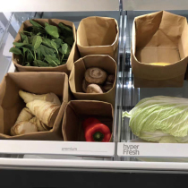  Washable kraft paper storage bag size (see details page)