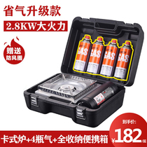 Rock Valley Card Furnace for Outdoor Fitness Portable Gas Stove Gas Card Magnetic Hot Boiler