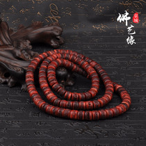 Tibet Garba Old Yak Bone Brow Bone Brow Bone Buddha Pearl 108 Bucket Beads Concealed with Beads Hand Strings Bracelet Loose Beads