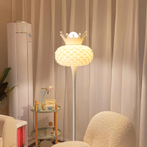 Net Red Crown Landing Lamp Bedroom Princess Simple Modern Lamp Warm romantic Living Room Decorative Atmosphere Lamp