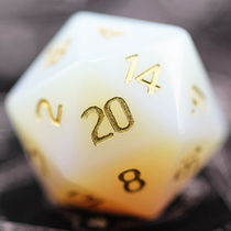 D20 Opal Stone Dragon and Dragon DnD Wanzhi Brand Fifth Personality Crusu Running Group Digital Dice Color