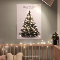 ins Wind Christmas tree poster decoration painting Christmas decoration decoration decoration props