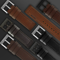 (C4 outdoor) MTM Italian waterproof cowhide leather strap 24mm wide Panerai available in stock