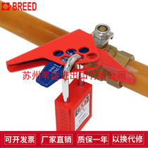 master S3476LZH stainless steel slotted handle small wedge ball valve valve safety lock