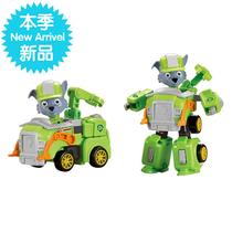 Wang Wang High power toys 2-8 years old childrens o-section Wang Wang Team Robot deformed dog toy car Boy girl Wang