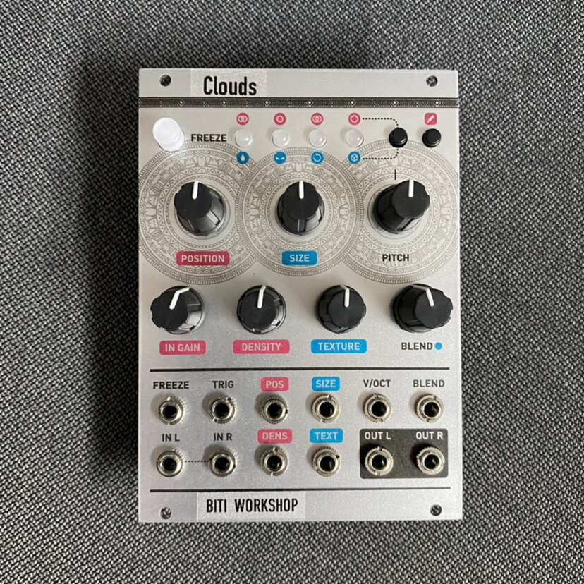 Book mutable Instruments clouds particle synthesizer Clonic Edition