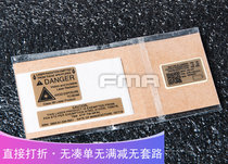 (New Product)FMA PEQ-15 F1 F3 Battery Box Sticker TB1078