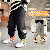 Boys casual pants autumn clothes 2021 new childrens pants tide handsome fashion childrens sports pants childrens clothing spring and autumn