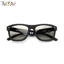 2019 New color changing polarized LCD sun glasses for men and women electronic tone glasses LCD Sunglasses