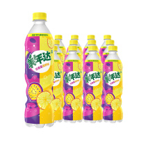 New Pepsi Meinian Pasis Fruit Pineapple Flavor 600ml * 24 bottled crate of carbonated fruit with sugar