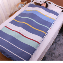 Cotton adult sleeping bag autumn and winter constant temperature thickened cold-proof Middle Child children adult Four Seasons dual-purpose anti-kicking quilt