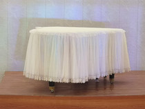 Grand piano cover European luxury fabric lace Grand piano cover Pearl River Yamaha Kawaii piano