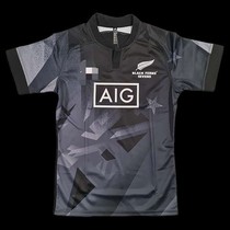 2021 season new rugby All Blacks sevens home mens training jersey All blacks