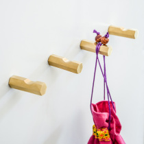 Nordic door rear hangover hook brass gold dress cap hook wall-mounted Xuanguan clothes hook brief Joins to decorate single hook