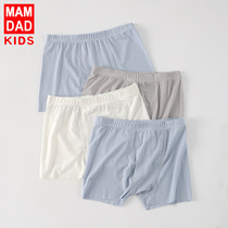 Boys' underwear boxer modal fat babies plus size teenagers summer thin seamless boxer pants