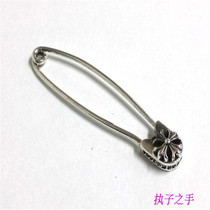 Crotide Palace Court 925 Pure Silver Cross Brooch Brooch With Big Head Needle Ear Nail Ring Deer in the same section