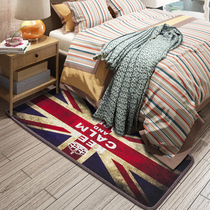 Simple modern bedroom bedside blanket carpet living room kitchen non-slip floor mat floating window blanket room tatami home