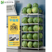 Stainless steel kitchen shelf floor multi-layer storage rack microwave oven shelf oven cabinet storage rack household god w4