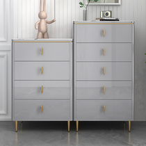 Light Extravagant Rock Board Bucket Cabinet Modern Minima Nordic Five Fighting European Style Six Bucket Cabinet Drawer cupboard Living room Bedroom