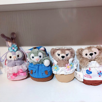 Hide and seek star Dailu Shirley Mei cute schoolbag pendant doll plush student bag hanging jewelry ins girl heart