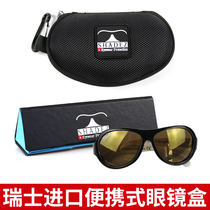 Swiss Shadez sun glasses glasses case portable men and women fashion ink box foldable