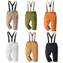 Children with pants mens summer childrens pants spring and autumn thin 1 boys summer trousers fashionable 2-5 year old baby pants