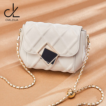 CMLZIUA Bag 2022 New Design Fashionable Leather Square Bag Women Premium White Chain Bag