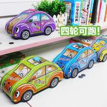 Creative cute cartoon childrens car piggy bank little boy Christmas Gift Birthday Gift Piggy Bank