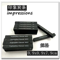 Foreign trade tail carbon rod carbon rod carbon fine strip sketch painting art square graphite carbon rod softmedium carbon brush