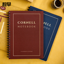 Early Ivy Series Cornell Handbook Student Master Postgraduate entrance examination classroom efficient memory method notebook plus large ring notebook sub-schedule stationery