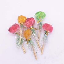 After 80 nostalgic snacks malt candy Sun sugar brushed sugar sticky toothpick sugar a box of about 30 pieces