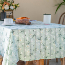 Nordic American country floral tablecloth ins Wind cloth cloth girl lace small cover towel tablecloth table decoration