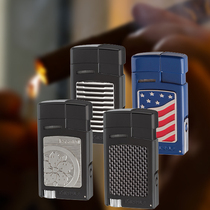 USA Xikar Forte Lighters Cigar Lighter Windbreaker Gun 523 Sika With Cigar Drill