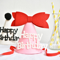 Birthday Hat Child Crown Female Baby One Year Old Cake Decoration Grown-up Headwear Boy Party Scene Arrangement