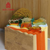 Forbidden City Qingming Shanghe map bookmarks set birthday gifts Palace Museum official flagship store