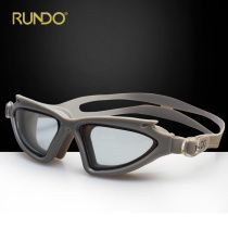 RUNDO HD swimming goggles for men and women waterproof anti-fog anti-UV electroplated swimming goggles Swimming glasses Swimming equipment