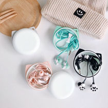 Pink Ensemble Cat Claw Wired In-ear Earplug Wire Control Band Wheat Headset applies OPPO Huawei vivo Xiaomi Universal