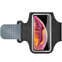 Figure for outdoor sports cycling running mobile arm pack touch phone protective sleeve transparent armband