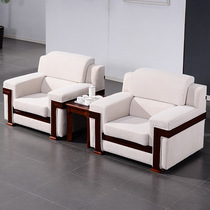 Cheng Yi office sofa VIP reception sofa coffee table combination conference room fabric sofa business reception sofa chair