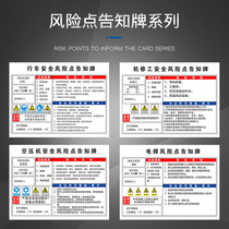 Forklift Risk Point Billboard Mechanical Injury Impact Squeeze Crash Vehicle Accident Risk Assessment