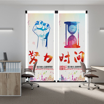 Yuxiao Office Partition Folding Corporate Culture Telescopic Sliding Door Indoor Door Kitchen Bathroom Door