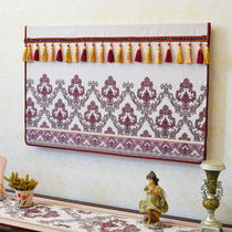 TV cover TV dust cover 55 inch LCD dust cover European high-grade TV cloth cover cloth dust cloth